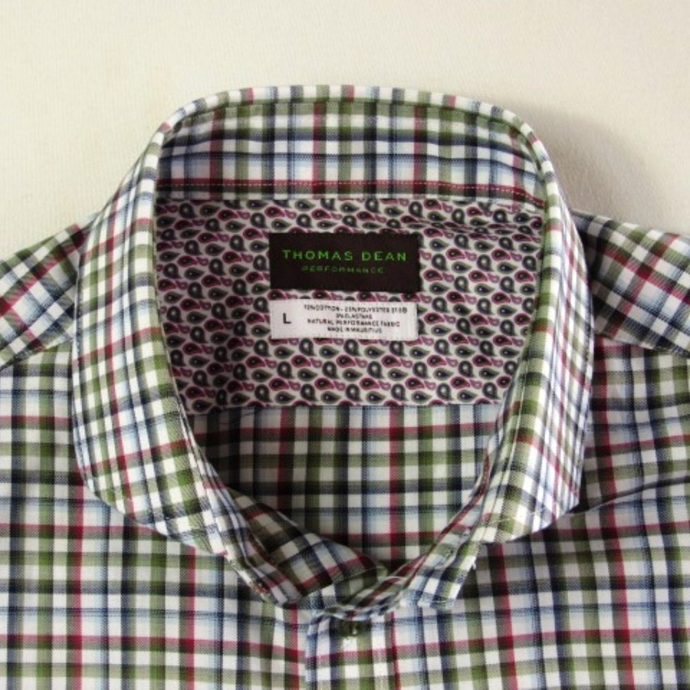 Thomas Dean Men's Size L Dress Shirt / RTL $97